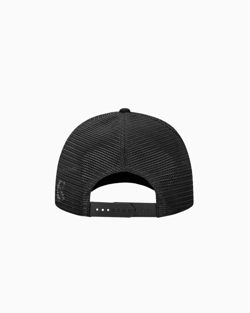 Corteiz Rental Trucker Hat Black