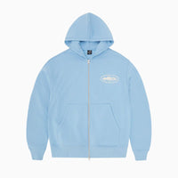 Corteiz Zip Hoodie Baby Blue