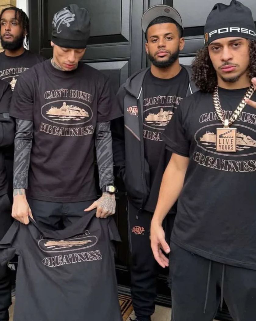 Corteiz x Central Cee Can't Rush Greatness Tee