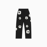 Denim Tears Cotton Wreath Baggy Sweatpants Black