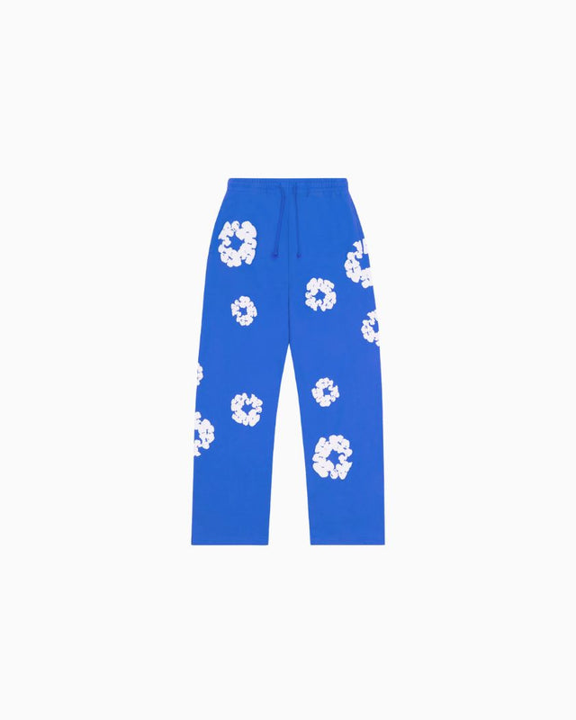 Denim Tears Cotton Wreath Baggy Sweatpants Blue