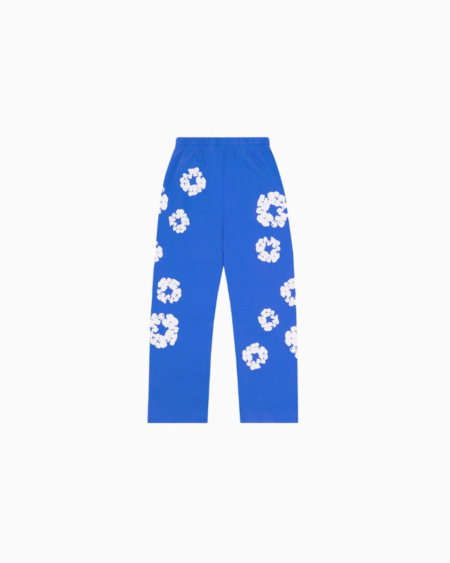 Denim Tears Cotton Wreath Baggy Sweatpants Blue