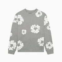 Denim Tears Cotton Wreath Long Sleeve Grey