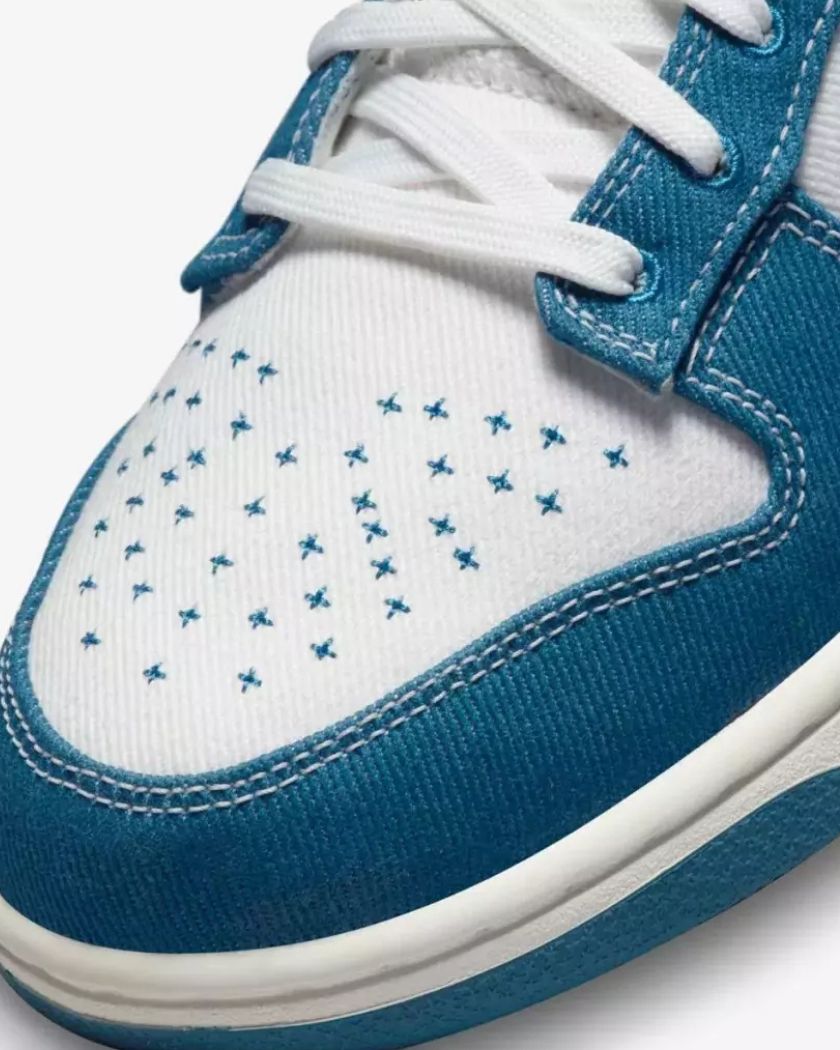 Nike Dunk Low Industrial Blue Sashiko