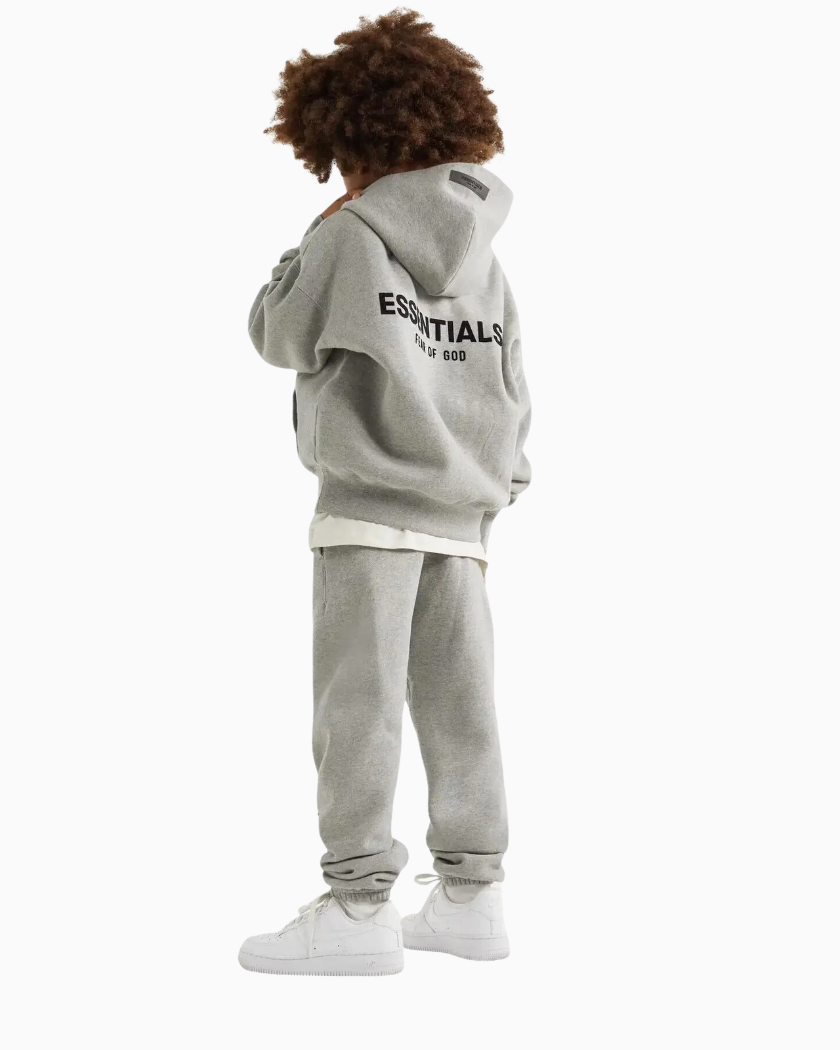 Fear of God Essentials Sweatpants Dark Oatmeal Kids