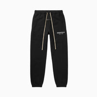 Fear Of God Essentials Sweatpants Fleece Black White