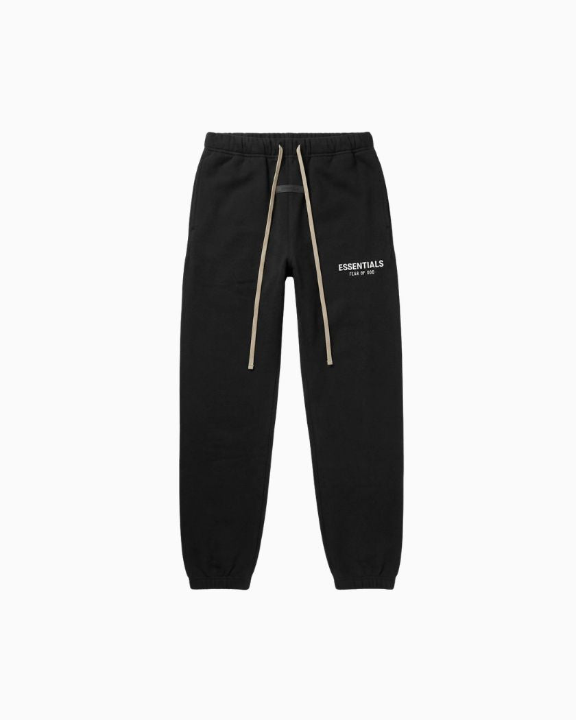 Fear Of God Essentials Sweatpants Fleece Black White