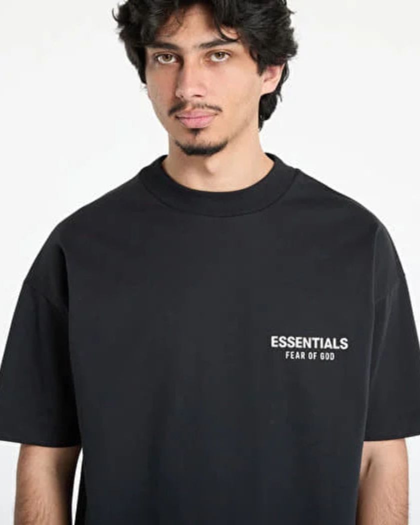 Fear of God Essentials Classic Short Sleeve Tee Jet Black
