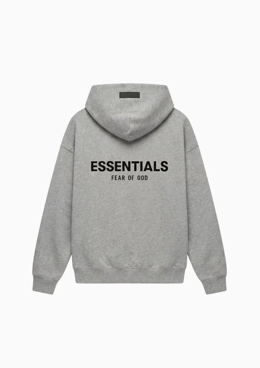 Fear of God Essentials Hoodie Dark Oatmeal Kids