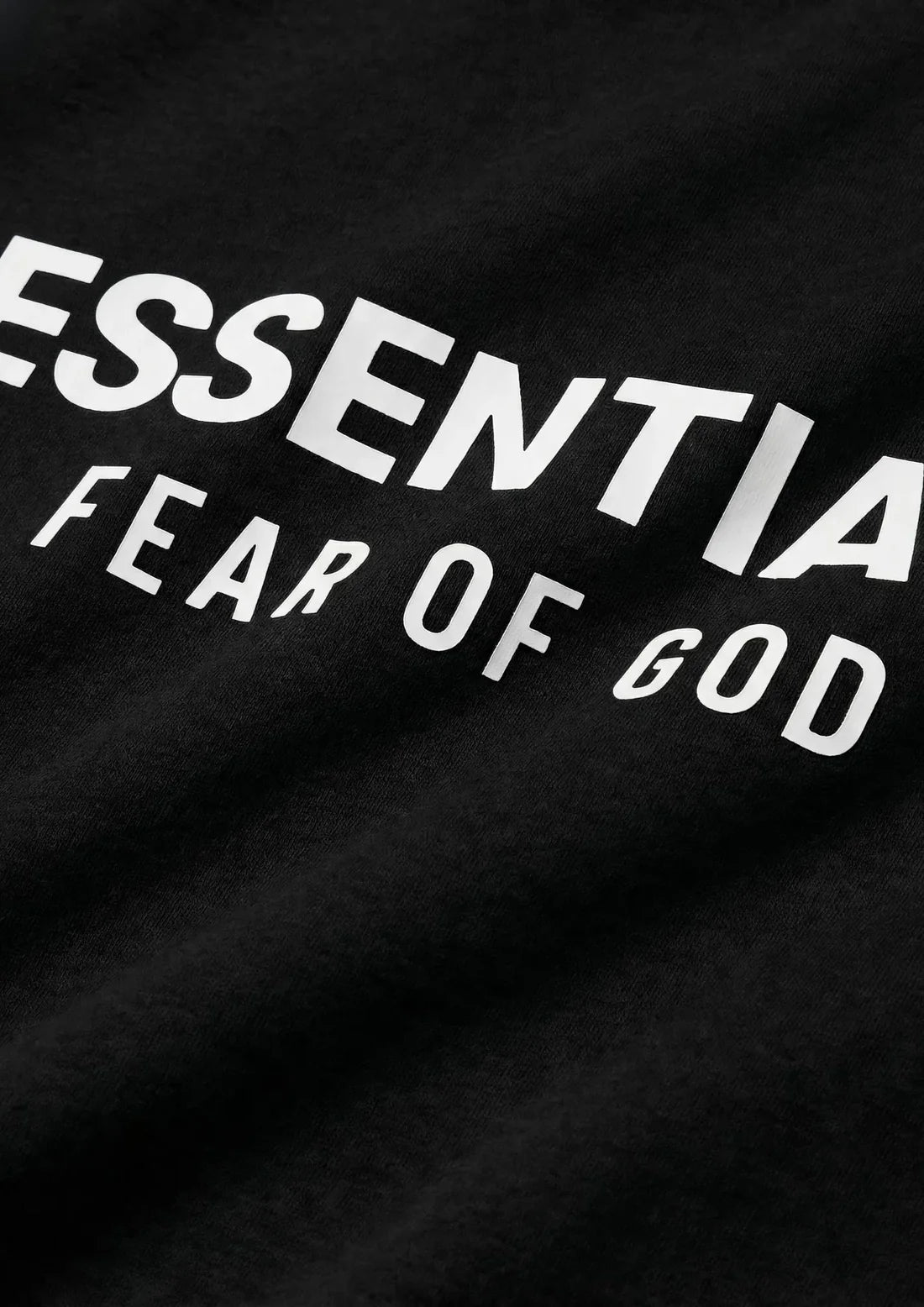Fear of God Essentials Limo Black Hoodie Kids