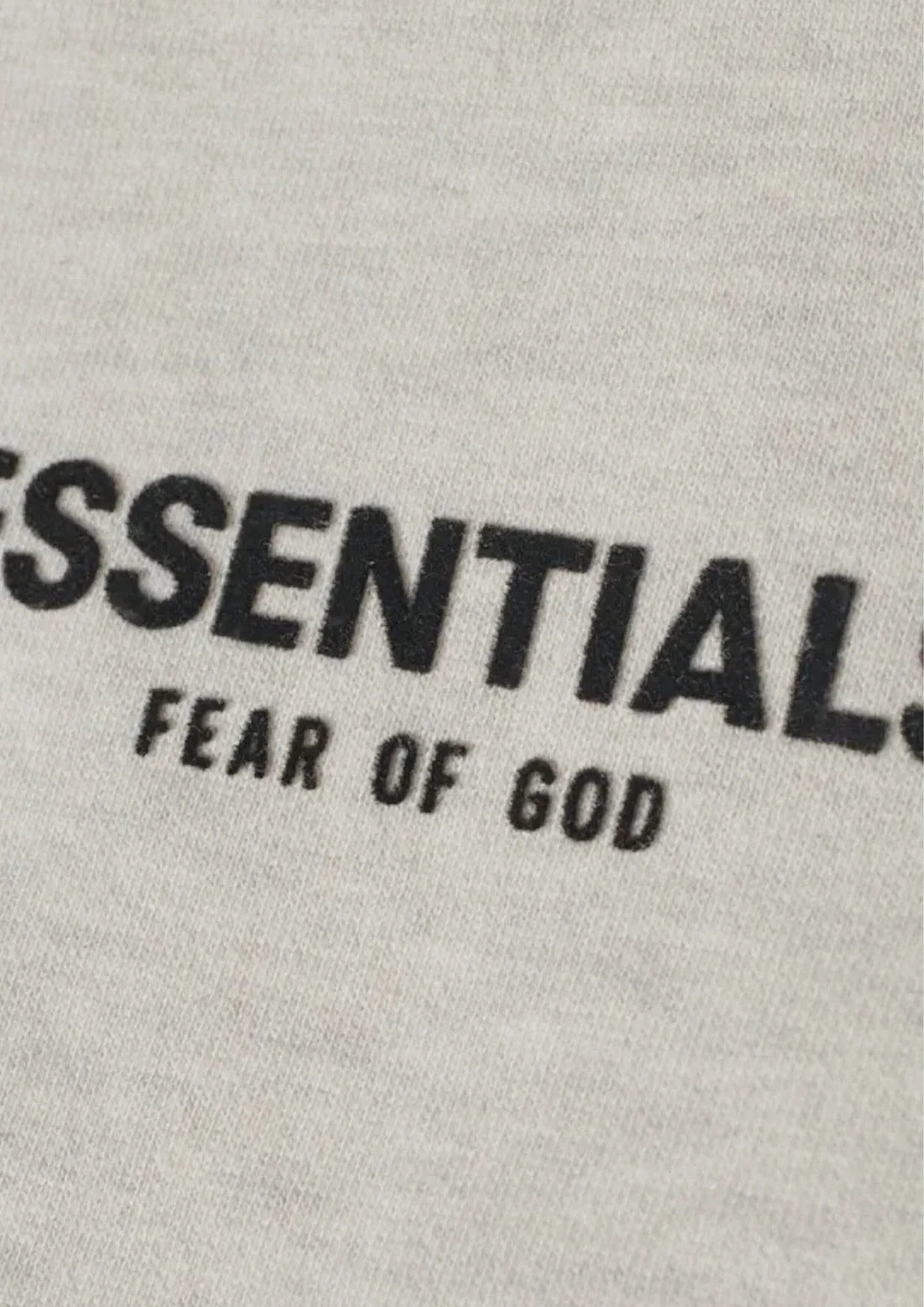 Fear of God Essentials Sweatpants Light Oatmeal Kids