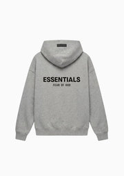 Fear of God Essentials Hoodie Dark Oatmeal