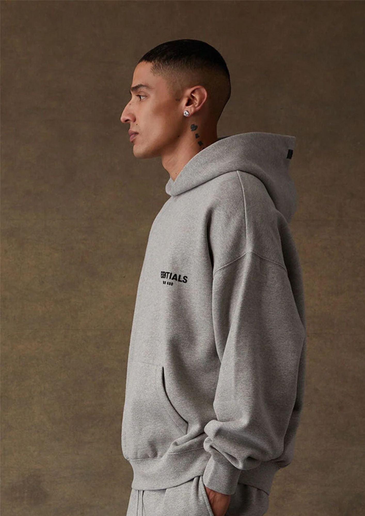 Hoodie Essentials Gris Fear of God