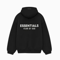 Fear of God Essentials Hoodie Fleece Black (FW24)