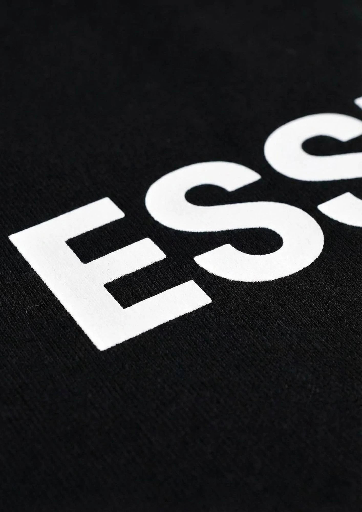 Fear of God Essentials Hoodie Fleece Black (FW24)