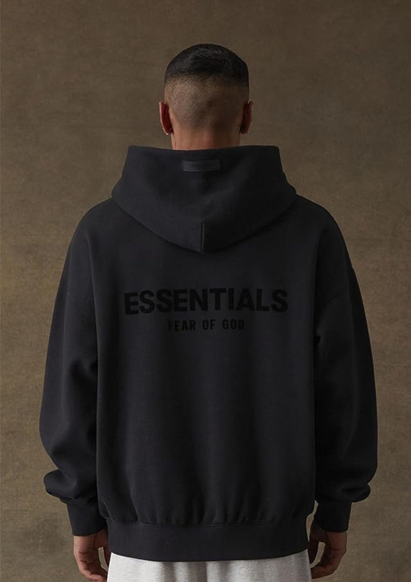 Sudadera negra Essentials Fear Of God
