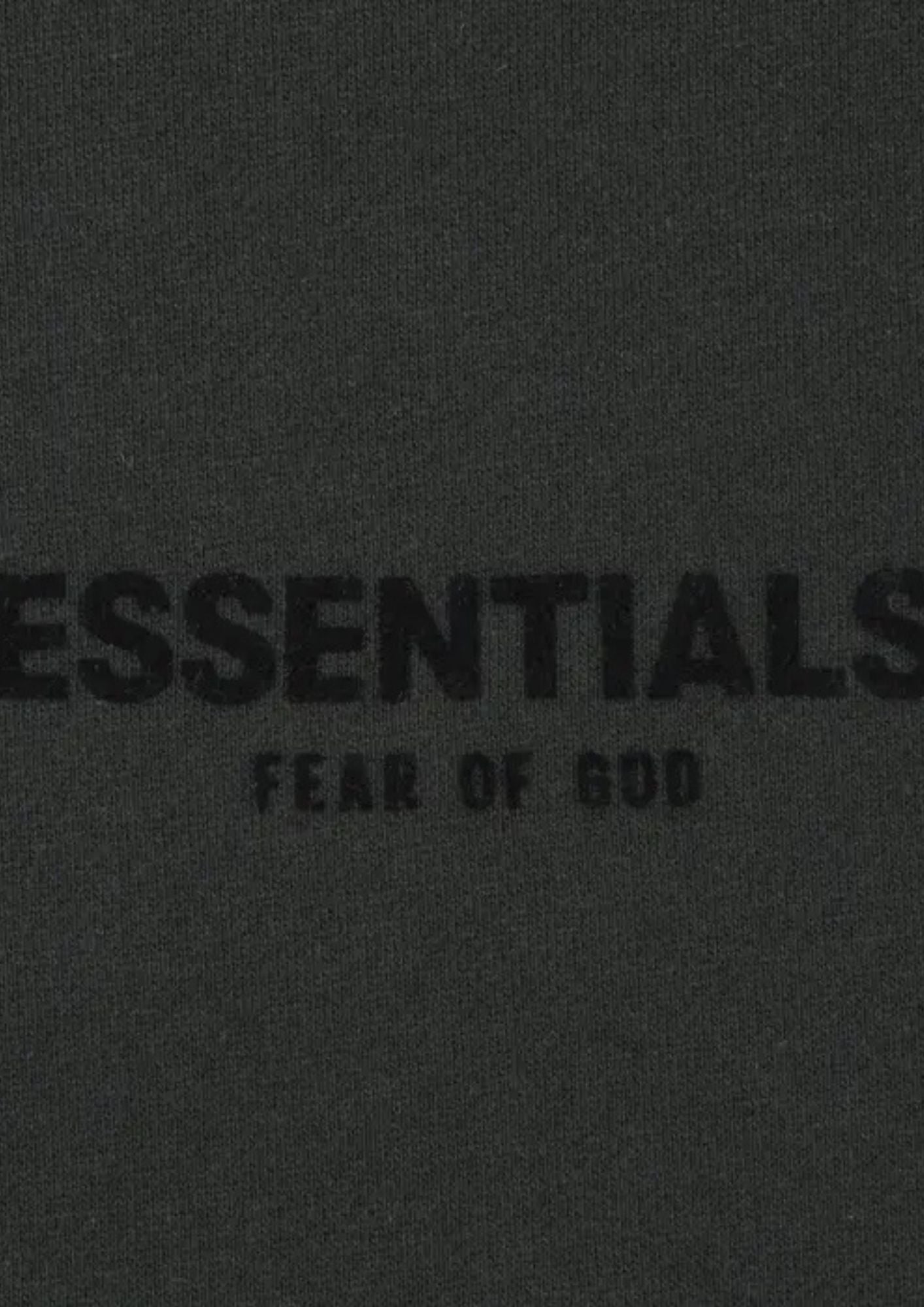 Fear of God Essentials Sweatpants Stretch Limo Black