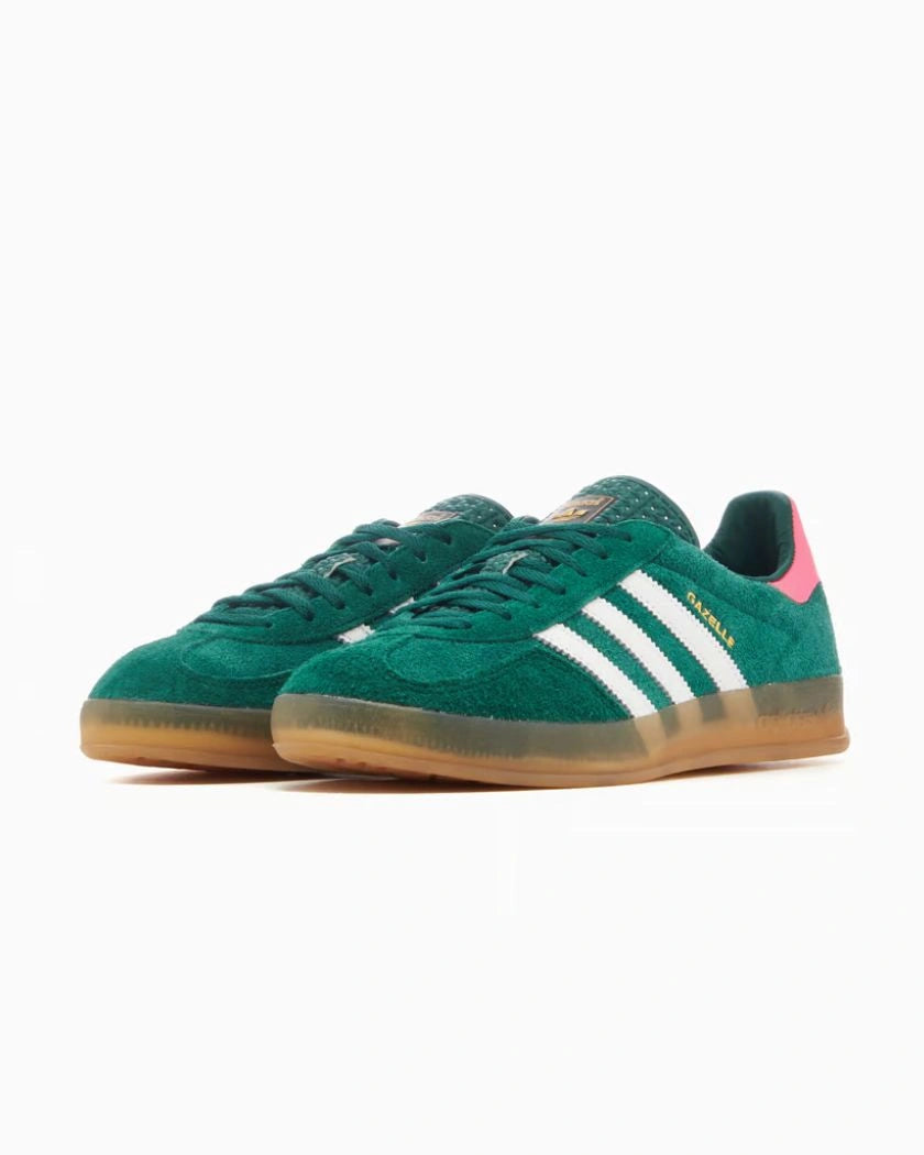 Adidas Gazelle Indoor Collegiate Green Lucid Pink