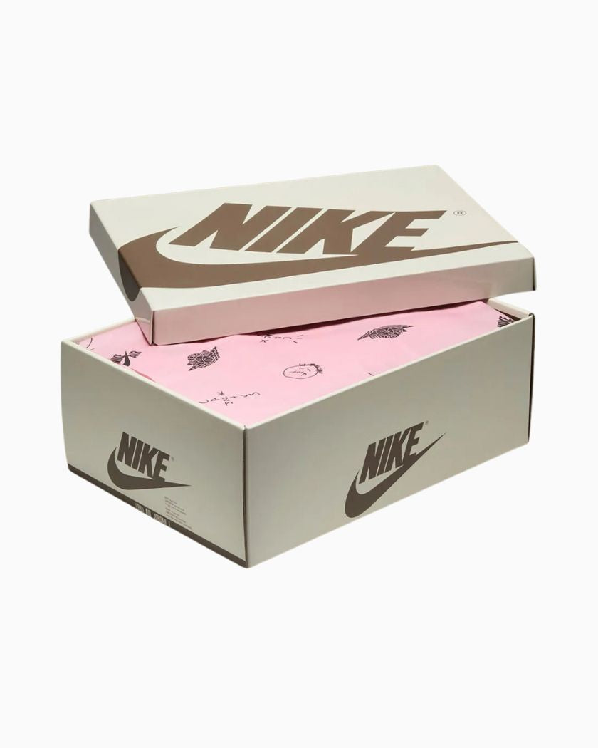 BOX Air Jordan 1 Retro Low OG SP Travis Scott Medium Olive