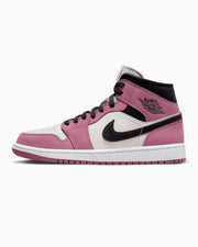 Air Jordan 1 Mid Light  Mulberry