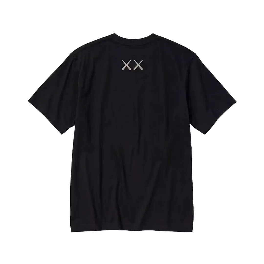 KAWS x UNIQLO UT Short Sleece Tee Black