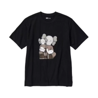 KAWS x UNIQLO UT Short Sleece Tee Black
