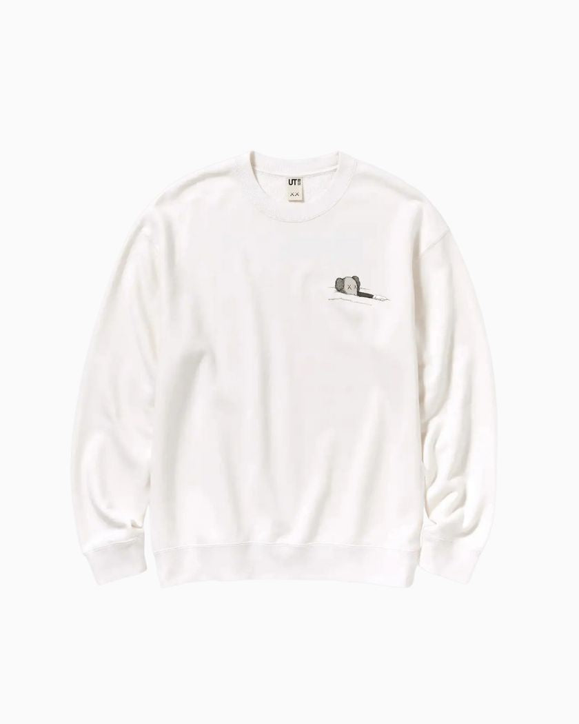 KAWS x UNIQLO White Hoodie