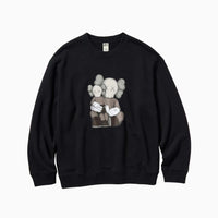 KAWS x UNIQLO Black Hoodie