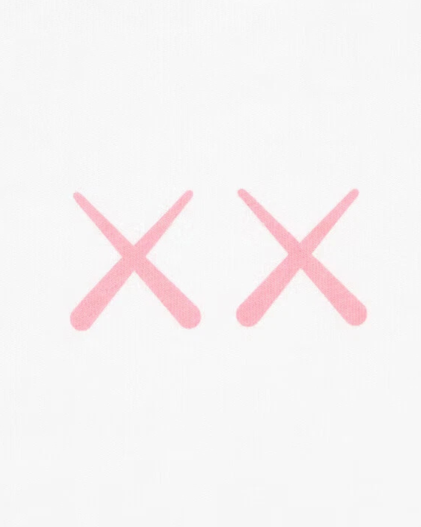 KAWS x UNIQLO Short Sleeve Graphic Tee Pink