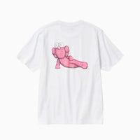 KAWS x UNIQLO Short Sleeve Graphic Tee Pink