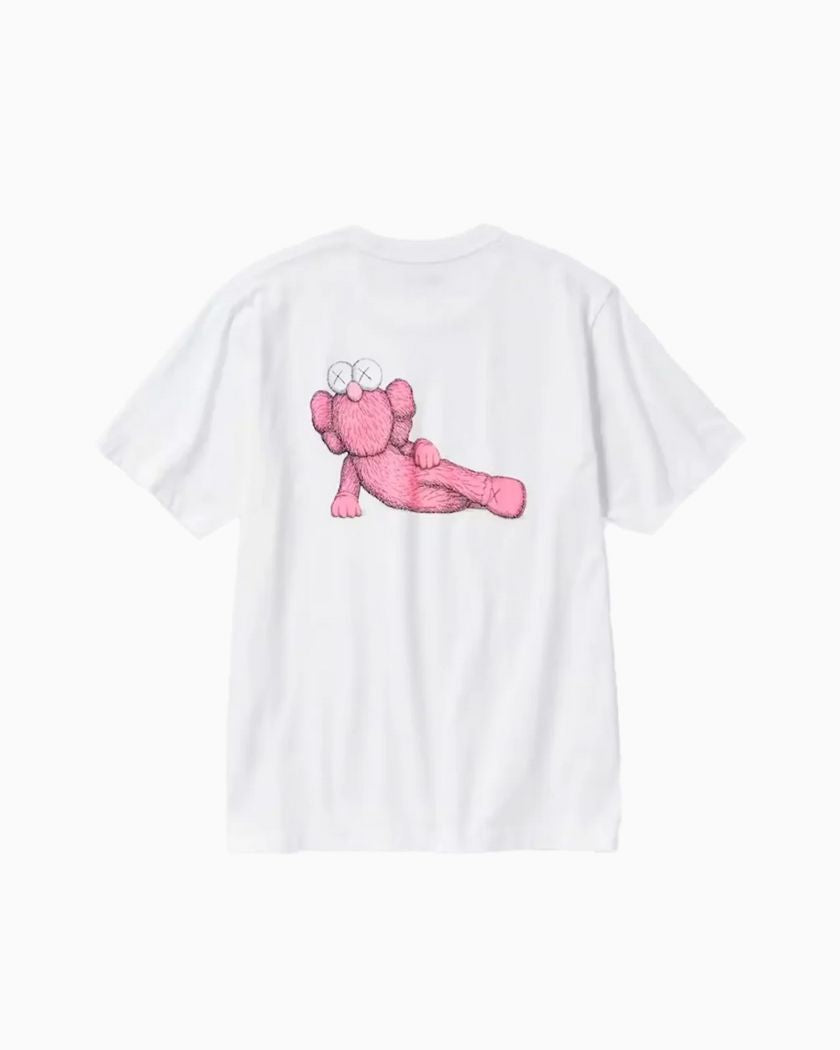 KAWS x UNIQLO Short Sleeve Graphic Tee Pink