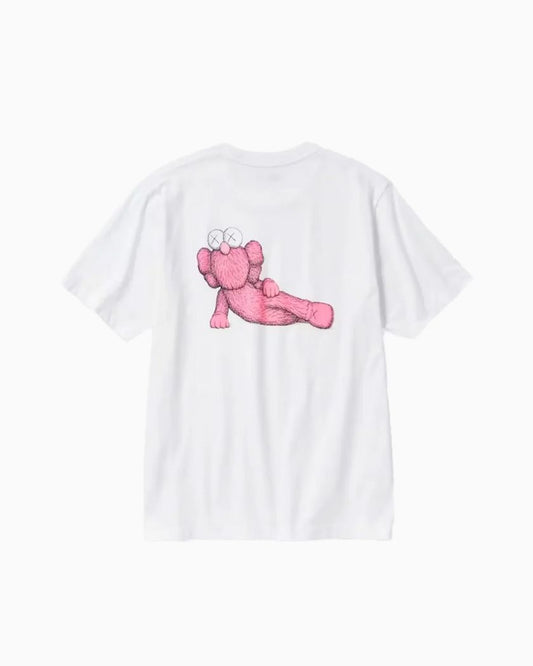 KAWS x UNIQLO Short Sleeve Graphic Tee Pink