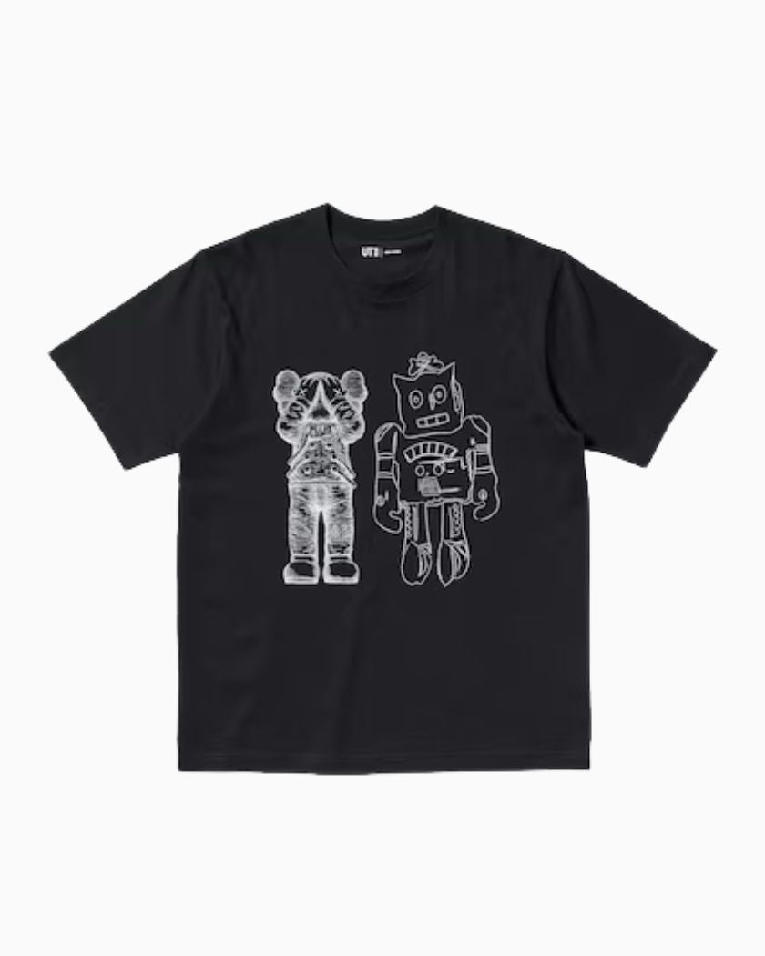 KAWS x Uniqlo Warhol UT Graphic Tee White Black