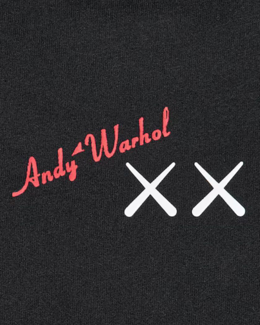 KAWS x Uniqlo Warhol UT Graphic Tee White Black