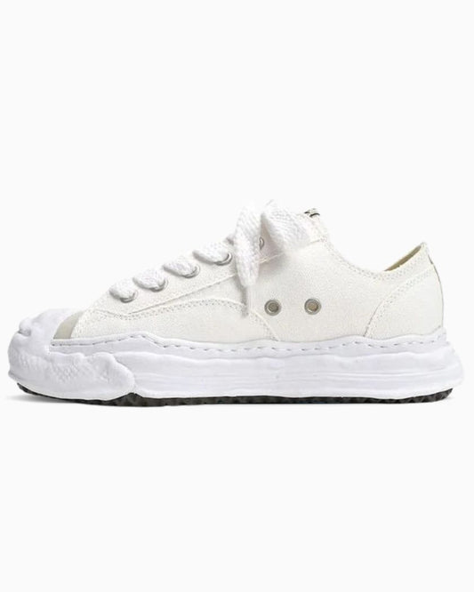 Maison Mihara Yasuhiro Hank OG Sole Canvas Low White

