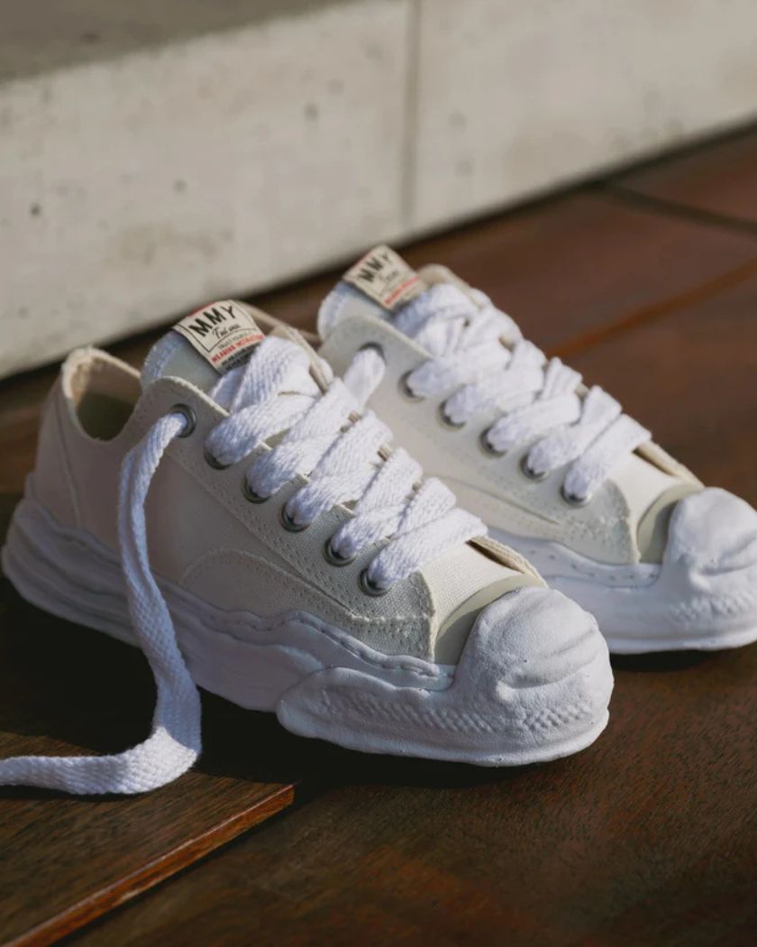 Maison Mihara Yasuhiro Hank OG Sole Canvas Low White

