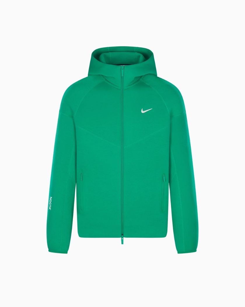 Nike NOCTA Tech Fleece Open Hem Full Zip Stadium Green