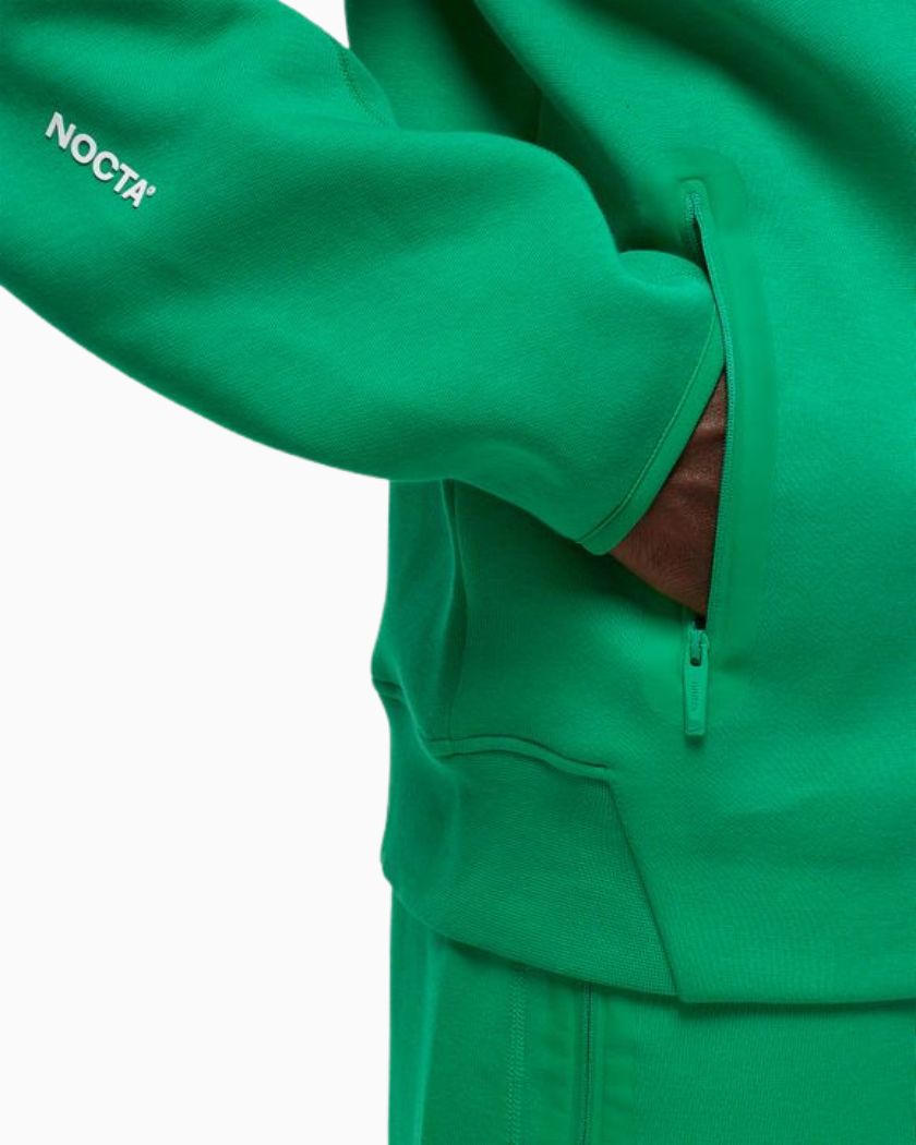 Nike NOCTA Tech Fleece Open Hem Full Zip Stadium Green