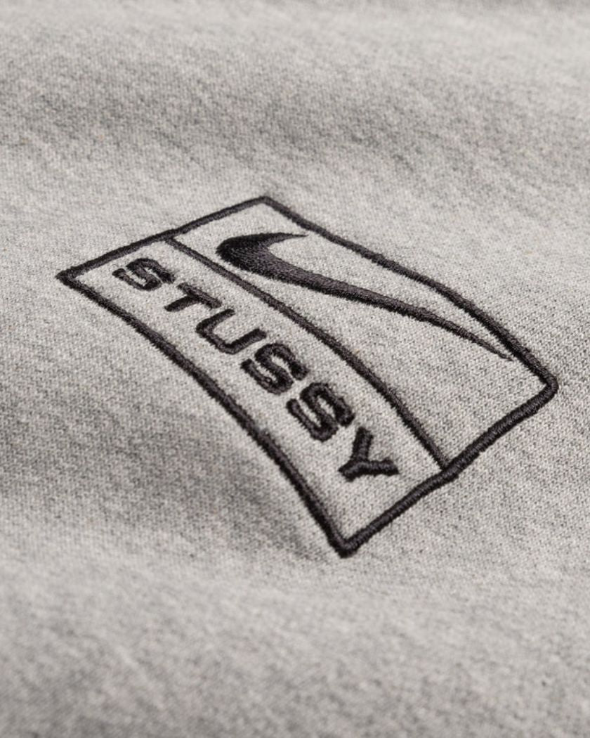 Nike x Stussy Crew Fleece Grey