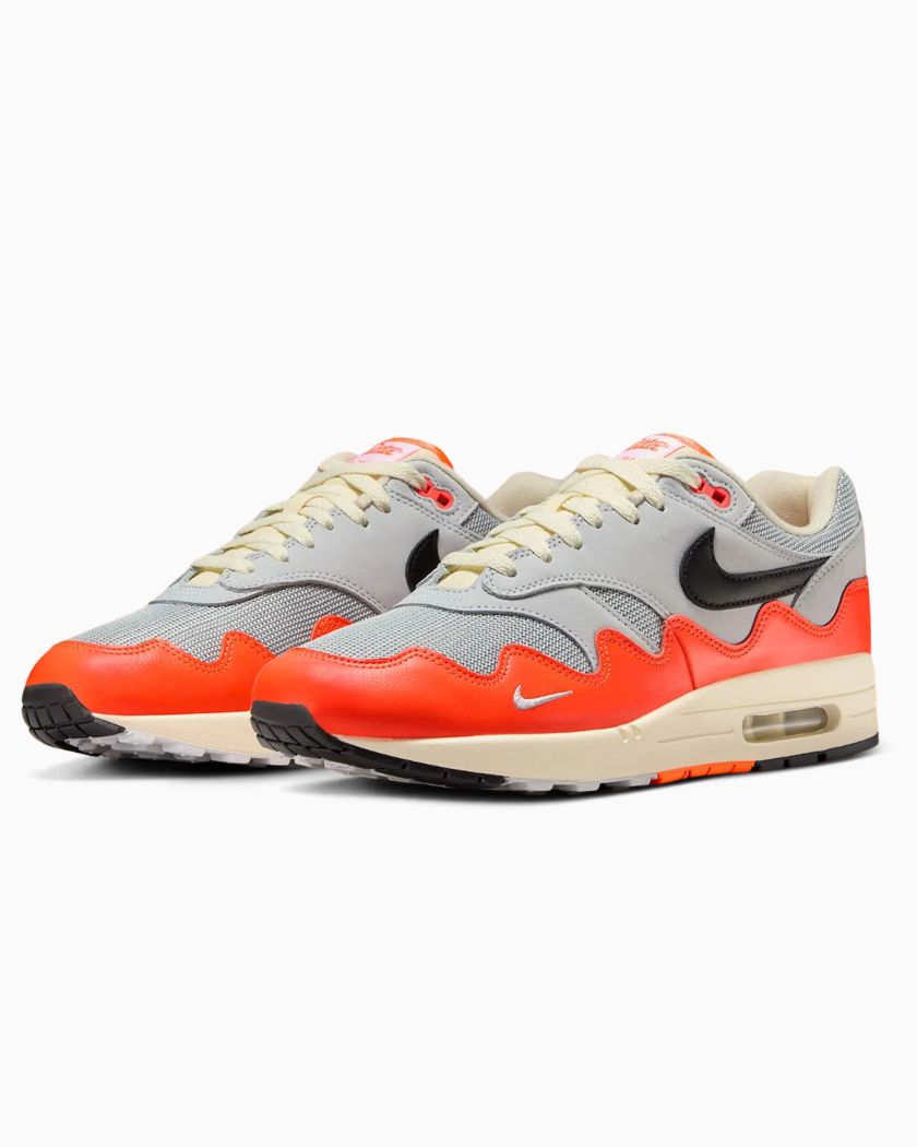 Nike Air Max 1 Patta Waves Hyper Crimson Pure Platinum