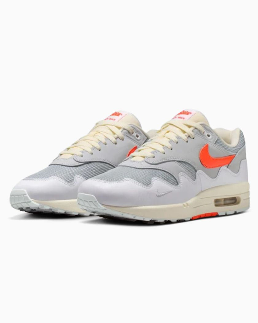 
Nike Air Max 1 Patta Waves White Hyper Crimson
