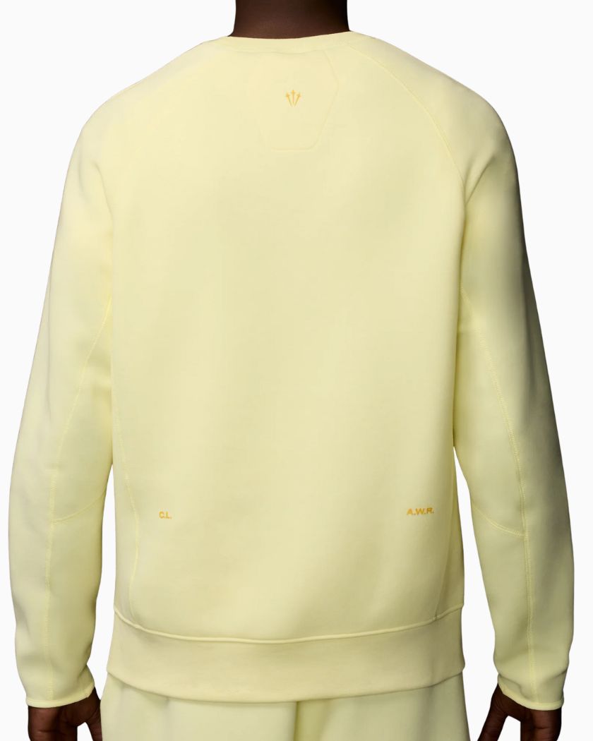 Nike x Nocta Tech Fleece Sweatshirt Citron Tint Vivid Sulfur