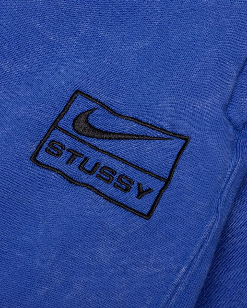 Nike x Stussy Acid Wash Sweatpants Blue