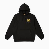 Palace x McDonald's Logo Black Hoodie