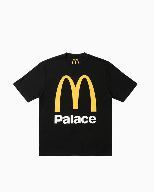Palace x McDonald's Logo Black T-shirt