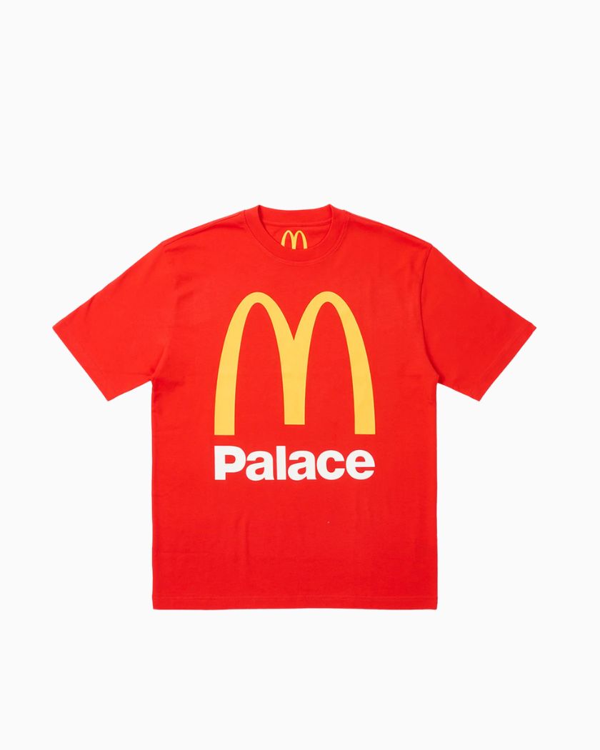 Palace x McDonald's Logo Red T-shirt