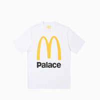 Palace x McDonald's Logo White T-shirt