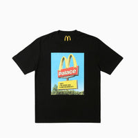 Palace x McDonald's Sign Black T-shirt