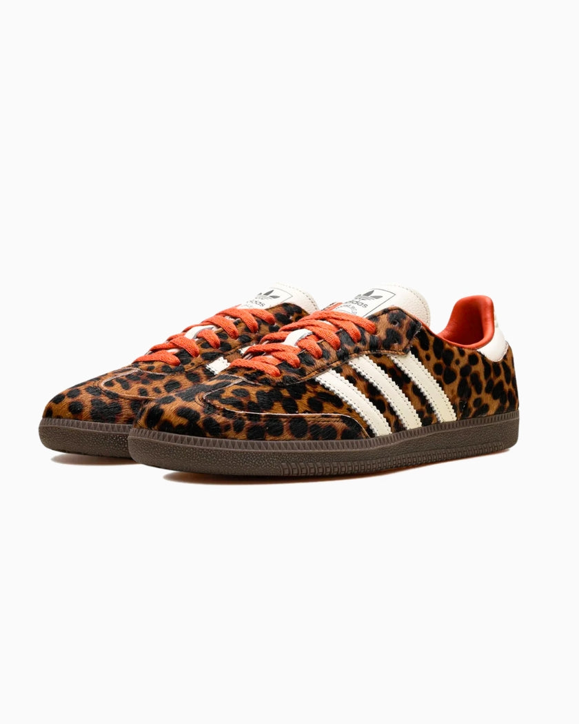 Adidas Samba OG  Red Leopard