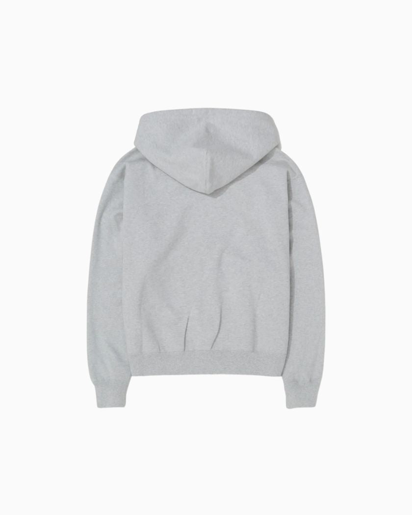 Stussy x Nike Fleece Zip Hoodie Grey Heather (FW25)